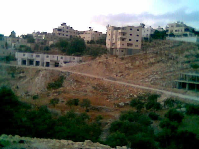 صورة لقرية نحّالين - فلسطين: : شعب العرب