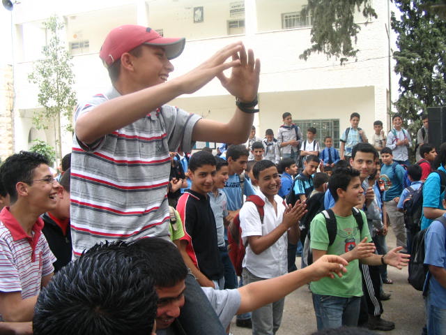 صورة لقرية نعلين - فلسطين: : حفل اليوم المفتوح في مدرسه الذكور 2