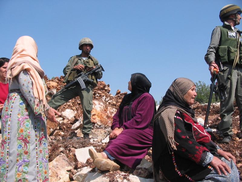 صورة لقرية صفا - فلسطين: : تظاهر ضد الجدار العنصري وإغتصاب الأرض