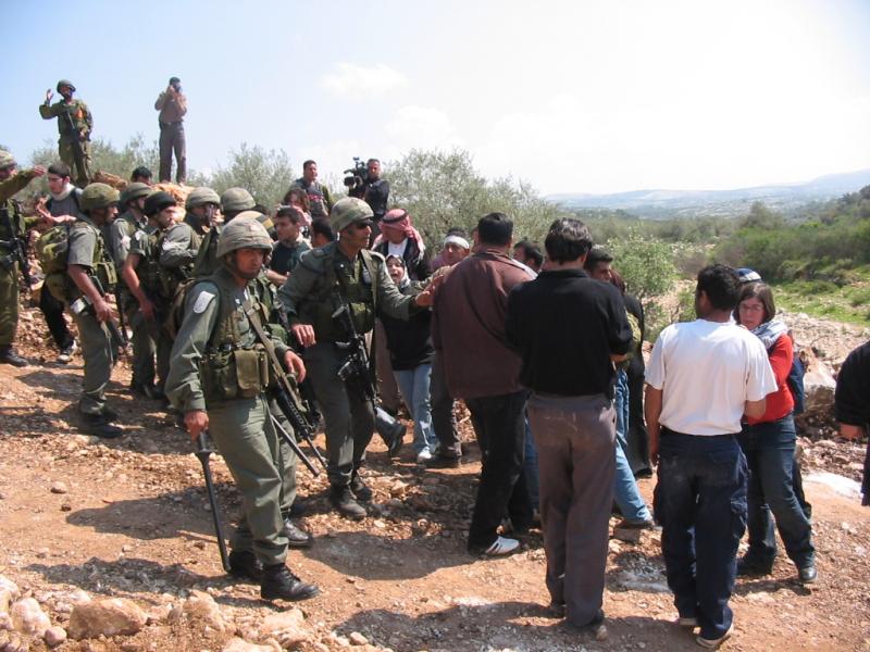 صورة لقرية صفا - فلسطين: : والآن نرى الديمقراطية الإسرائيلية تطبق على أراض الواقع