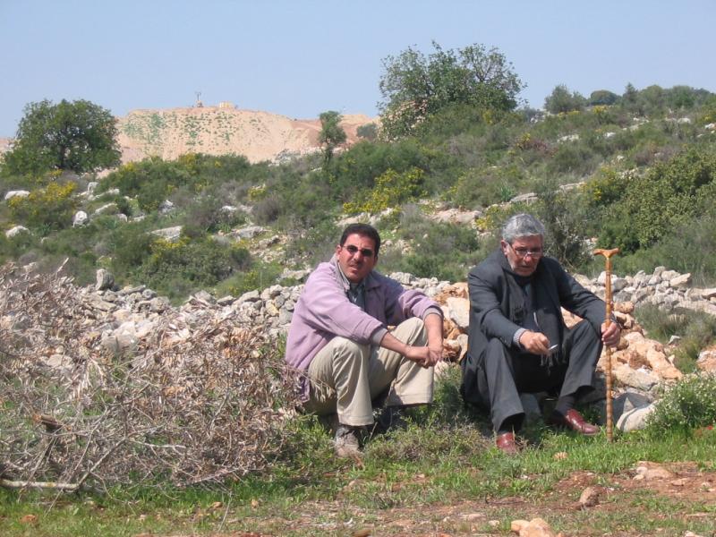 صورة لقرية صفا - فلسطين: : إعتصام ضد إغتصاب الأرض