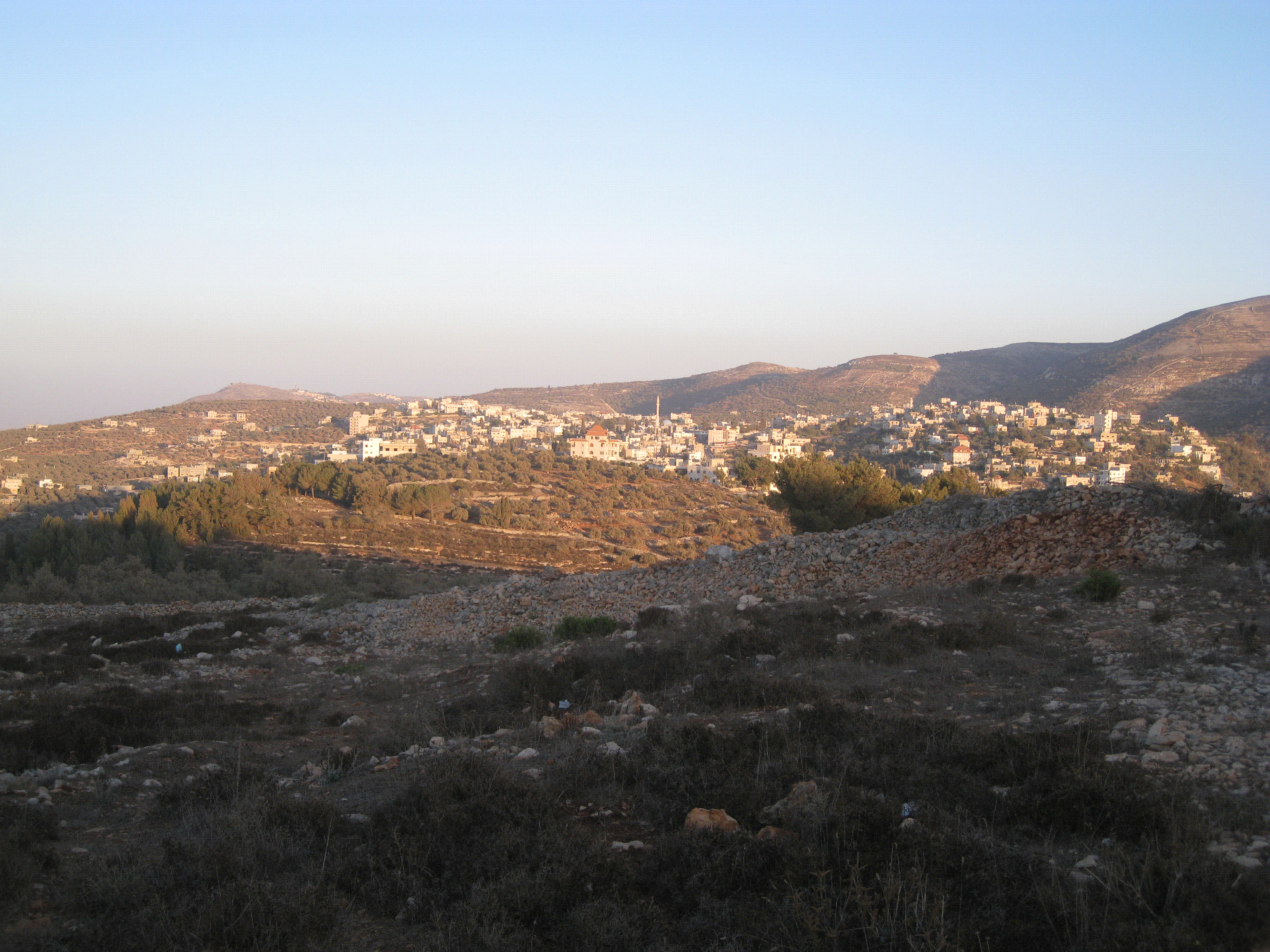 Picture for 'Asira al-Shamaliya Village - Palestine: : منظر عام ل عصيرة من منطقه السير