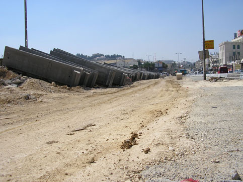 Picture for al-Ram Village - Palestine: : The Wall in al-Ram