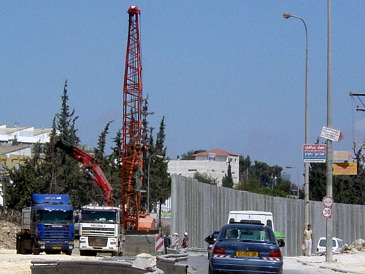 Picture for al-Ram Village - Palestine: : The Wall in al-Ram