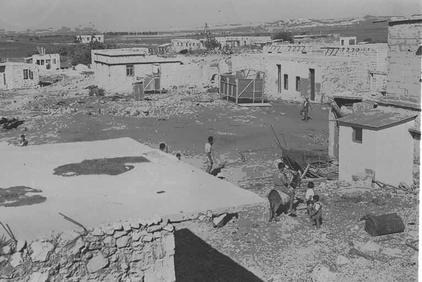 Picture for Rantiya Village - Palestine: : General View Of Rantiya As It's Being LOOTED, 1949. Please Note That It Was Arab Jews Who First Live In Rantiya.