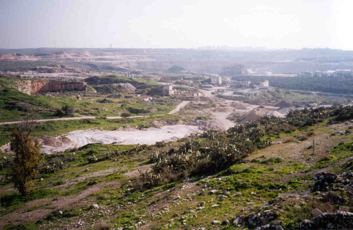 Picture for Majdal Yaba Village - Palestine: : View from the back-side of Majdal Yaba #2, February 2002