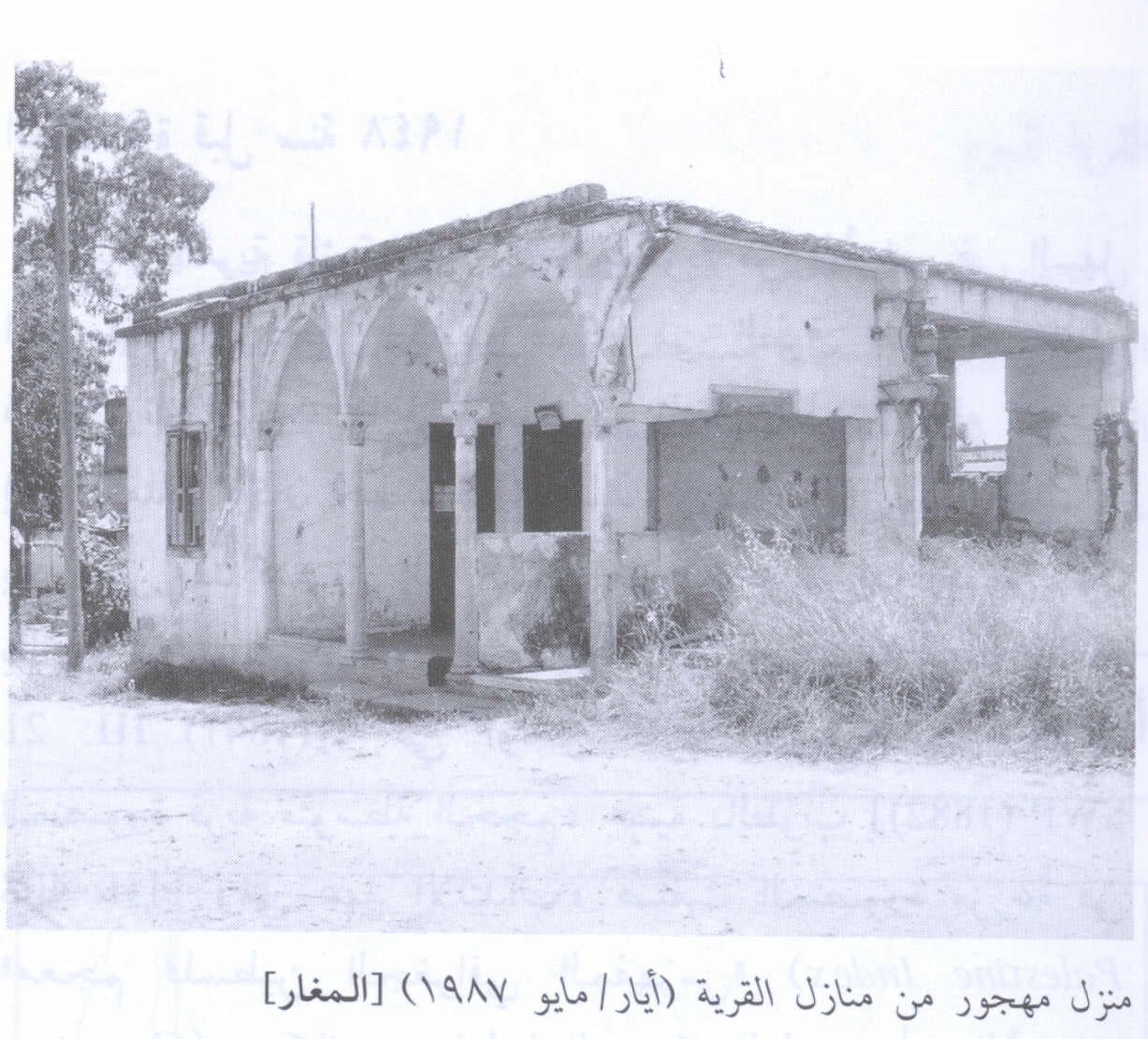 صورة لقرية المغار - فلسطين: : منظر عام للقرية المدمرة قبل النكبة عام 1928، اُنقر الصورة لتكبيرها.