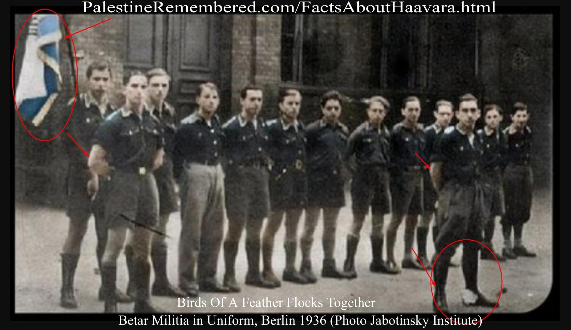 Zionists were the only non-Nazi parties allowed to operate in Nazi Germany!