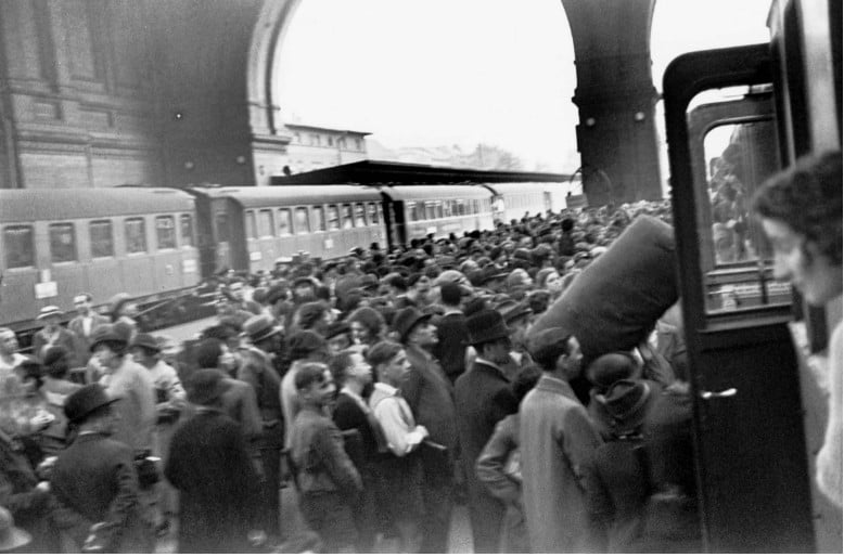 German Jews Emigrating to Palestine at Anhalter Train Station, September 1936