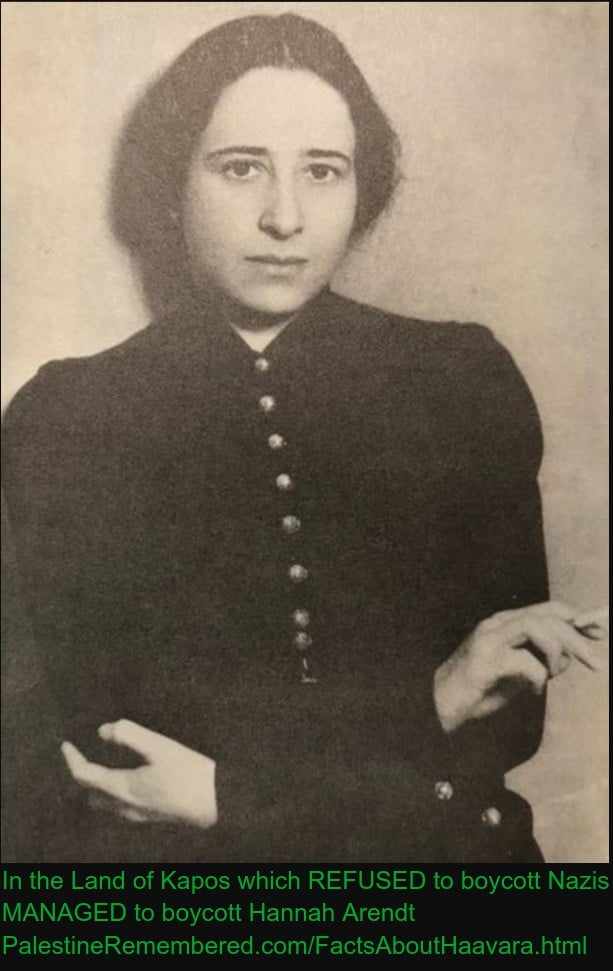 Hannah Arendt, 1933