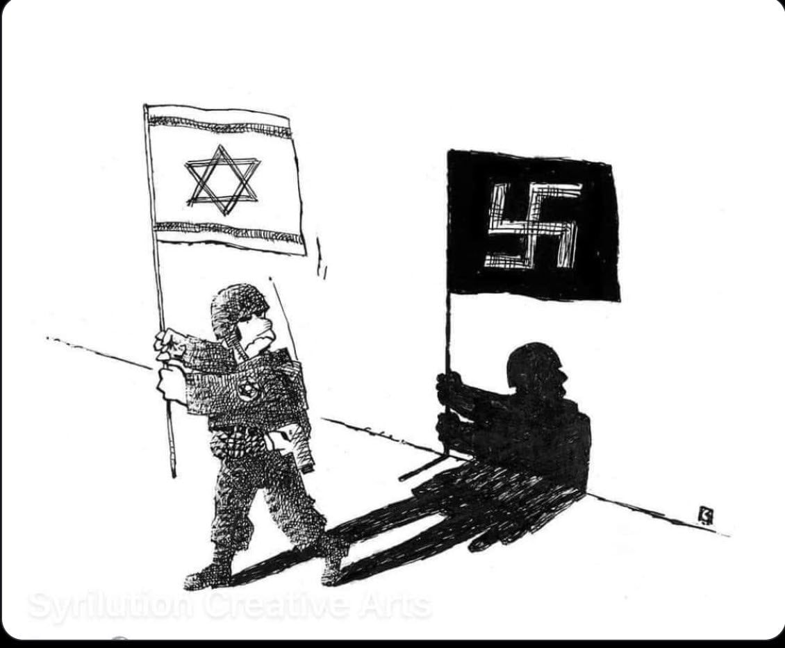 Zionists-And-The-Nazis-Similar-Flags-Birds-Of-A-Feather-Flocks-Together