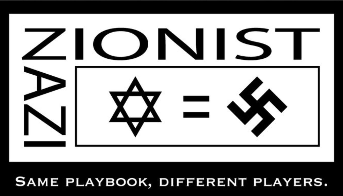 Zionists And Nazis Have The Same Playbook, But With Different Players
